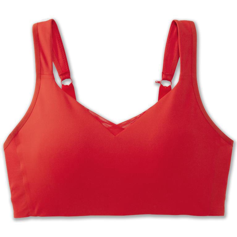 Brooks Drive Convertible NZ - Women's Running Bra - Jamberry/Red (96045-IZCM)